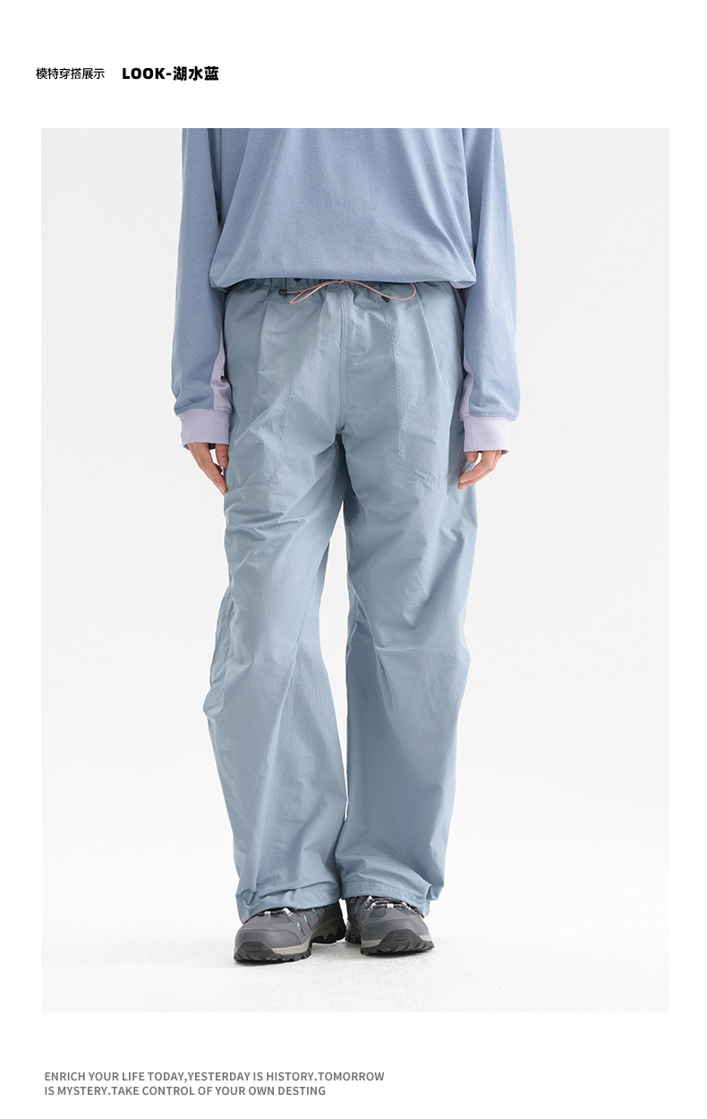 Outdoor Quick Dry Leichte Casual Hose Männer Frauen Mode Lose Sport Techwear Cargo Hosen Jogger Jogginghose Paar Hosen – Detail 27