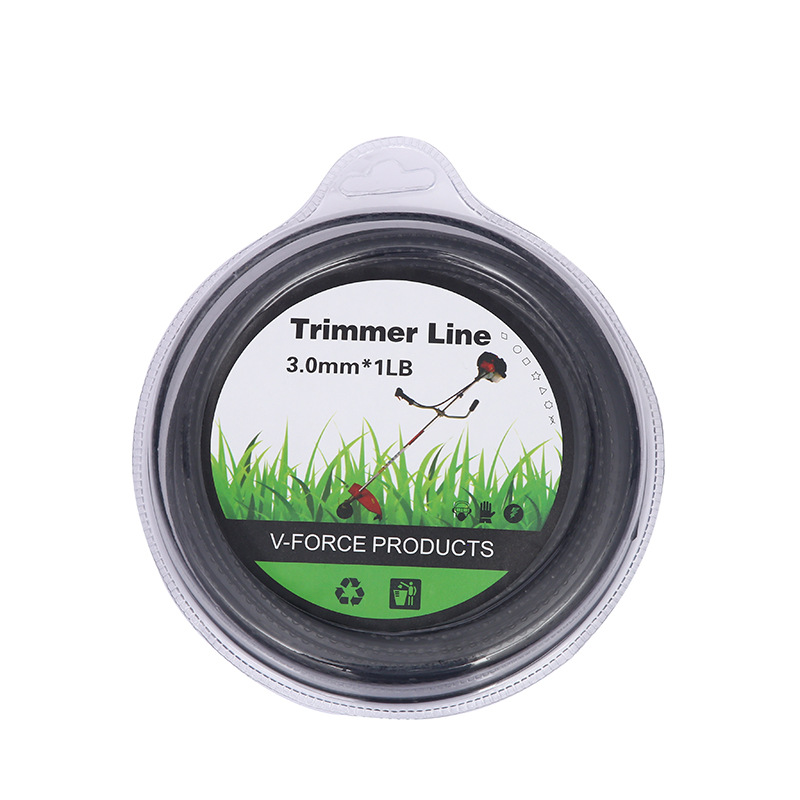 厂家直供尼龙割草线锯齿款