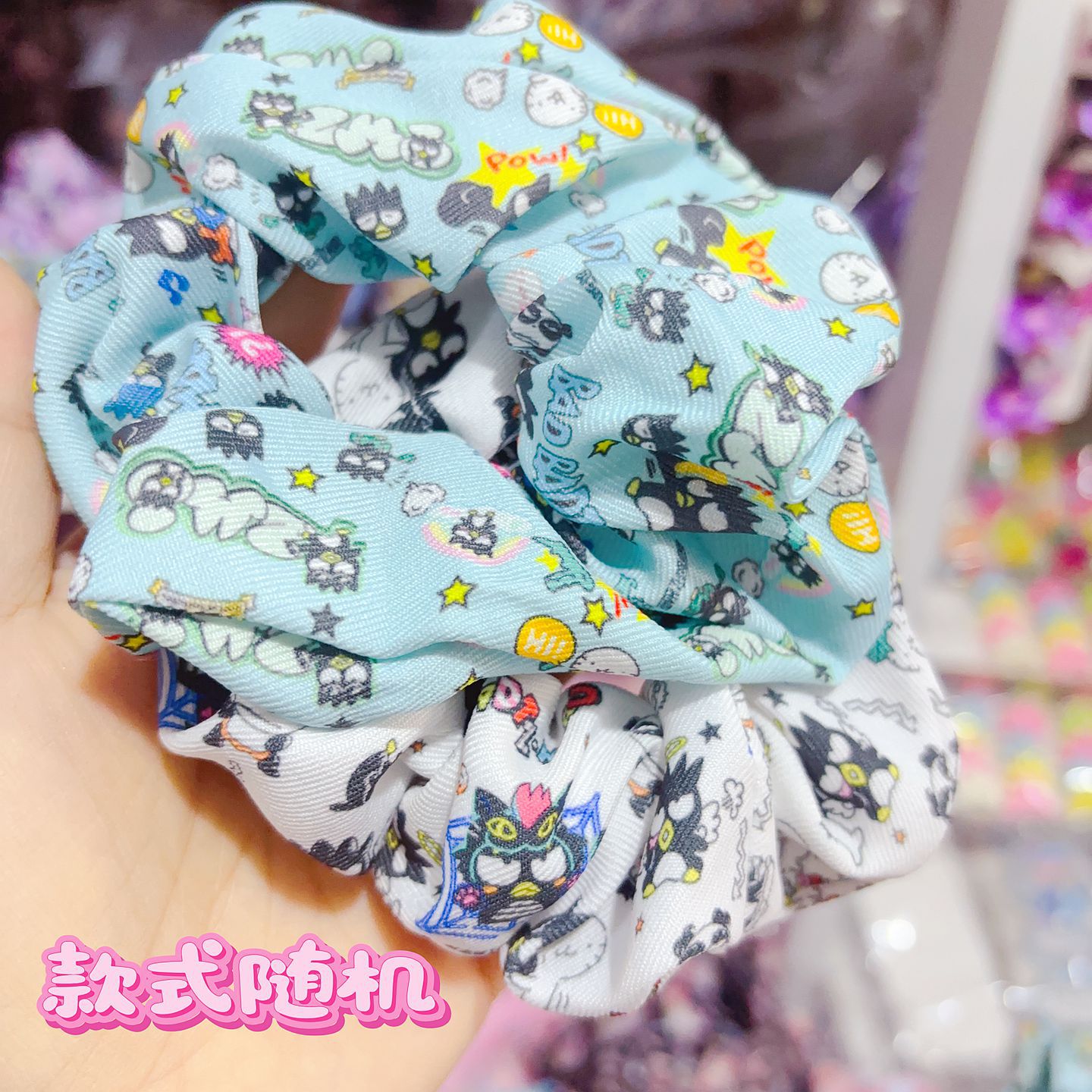 Dibujos animados de lazo para el cabello grueso lindo Rab Bu Stitch accesorios para el cabello de niña bola lazo para el cabello gomas elásticas círculo para el cabello accesorios para el cabello