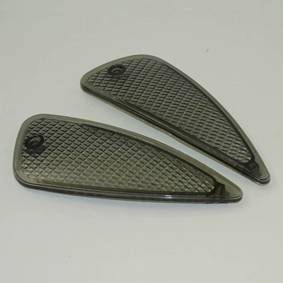 Suitable for BMW K1200RS 1997-2001 motorcycle front turn signal housing, lamp cover, lens (Motorcycle tail) - smoked-black