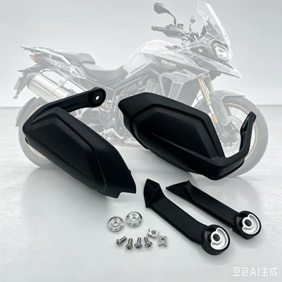 Suitable for the New Triumph Tiger 1200 Motorcycle Modified Brake Guard Handlebar Windproof Handguard Heightening Piece (Motorcycle Handle Cover)