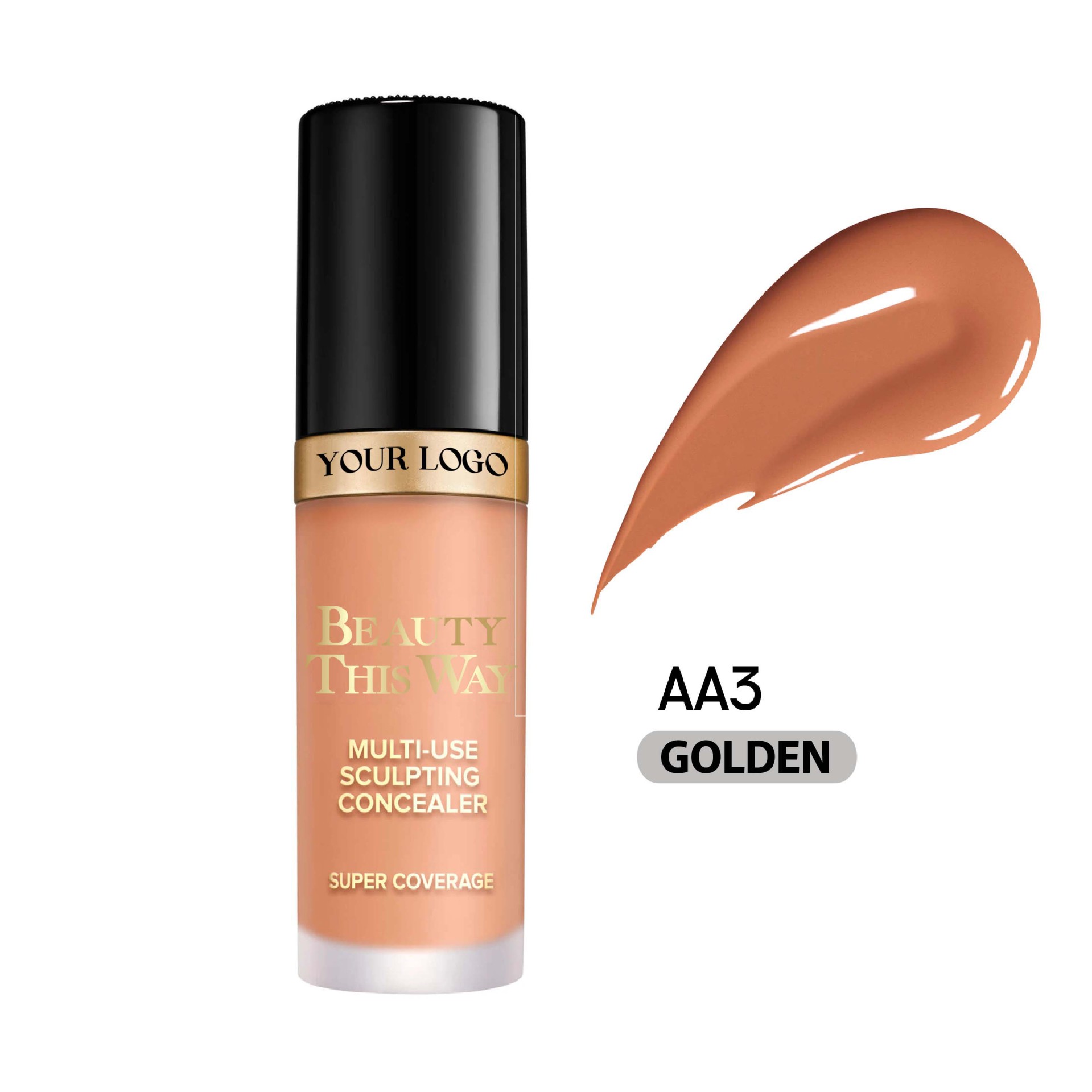 Too Faced Concealer, concelador de base, concelador de base de maquillaje ligero y fino, concelador de base líquido para reparar la apariencia, concelador de base