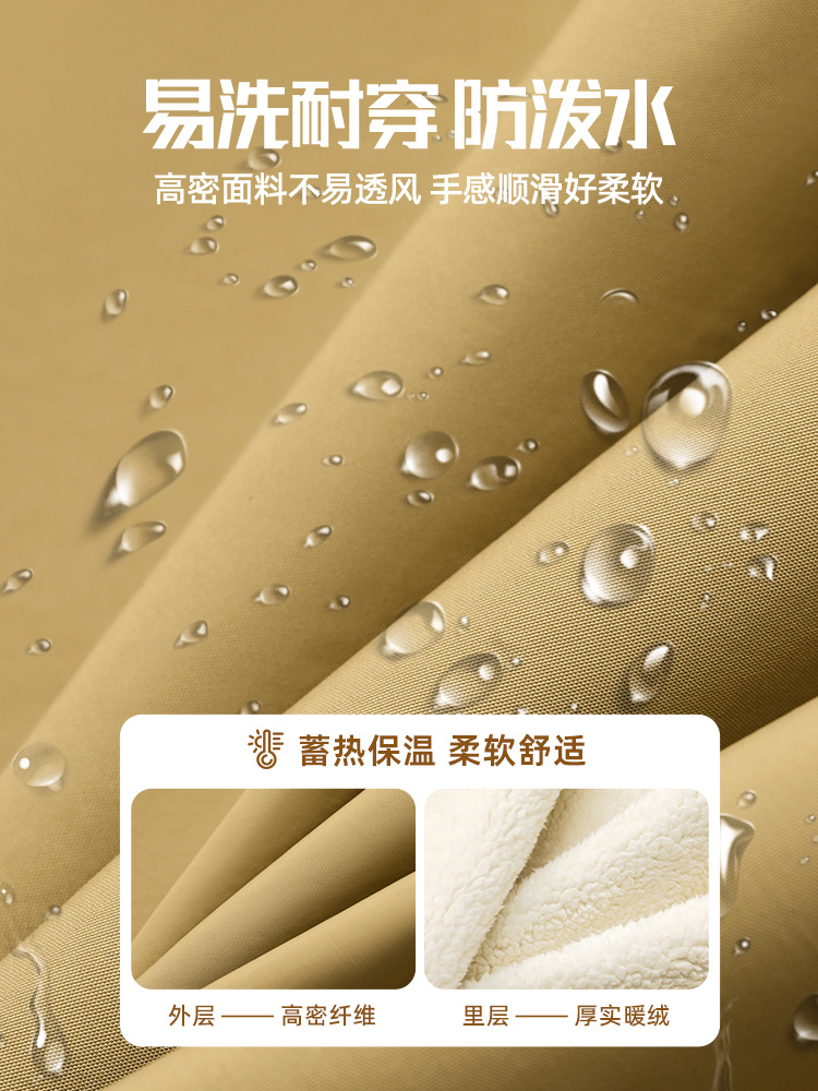 Hombres y niñas de alpaca y chaqueta de terciopelo para niños con chaqueta encapuchada de color sólido para niños mayores para engrosar la ropa de invierno cardigan al por mayor