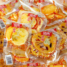 香辣土豆藕片即食重庆香辣烧烤味脆卤莲藕零食小吃开味下饭菜