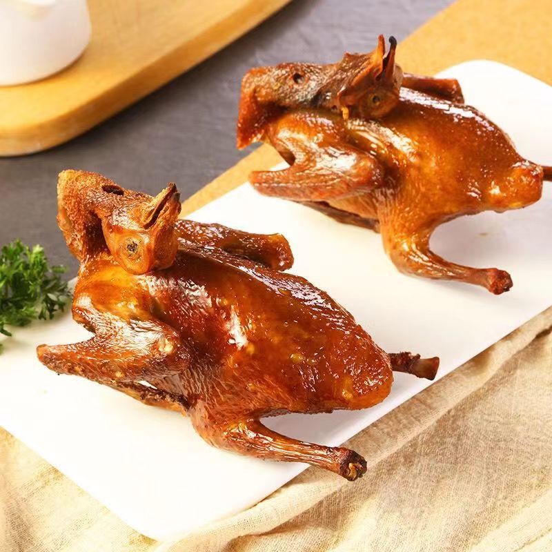 乳鸽人参卤鸽子卤味小吃熟食即食现卤真空新鲜卤味乳鸽|undefined
