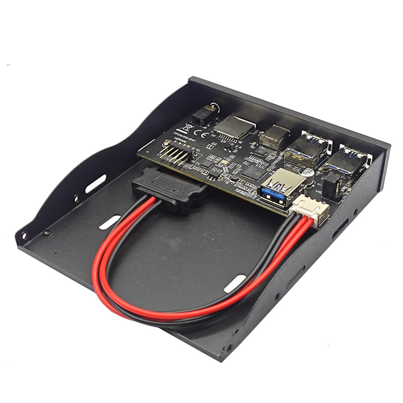 USB3.2 GEN1 TYPE-C+SD/TF����������λ���3.5��HUB 19PINתC��