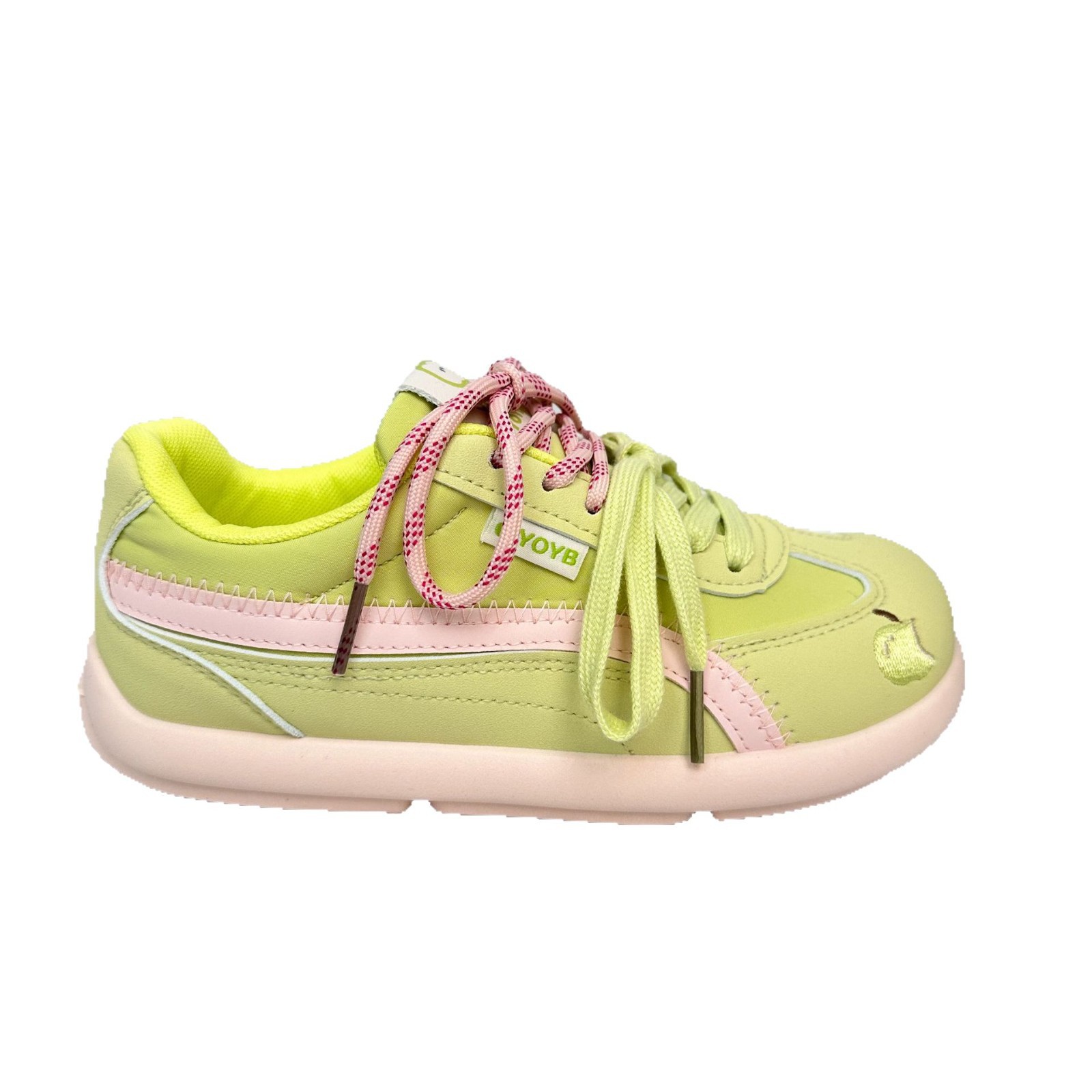 Zapatos de entrenamiento de Yuanbo alemán para mujer, primavera de 2025, nuevas zapatillas deportivas de ocio de cabeza cuadrada de todo fósforo, zapatos Forrest Gump con cordones image 6