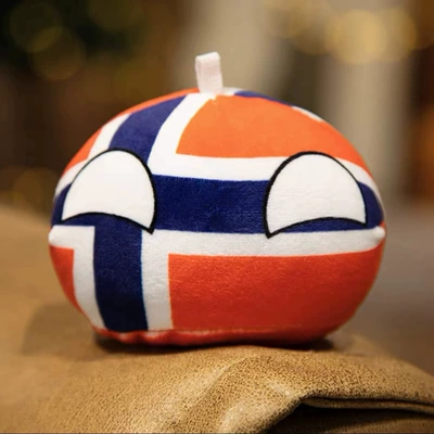 Cross-border Polish Ball Doll Oyuncaq yastıqlar - norway-10cm