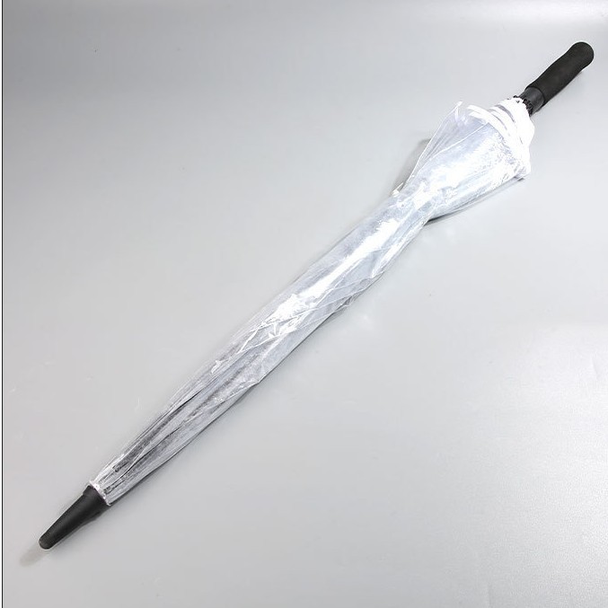 De gran tamaño de 30 pulgadas de 34 pulgadas paraguas transparente automático de mango largo paraguas recto engrosada PVC personalizado logotipo imprimible al por mayor