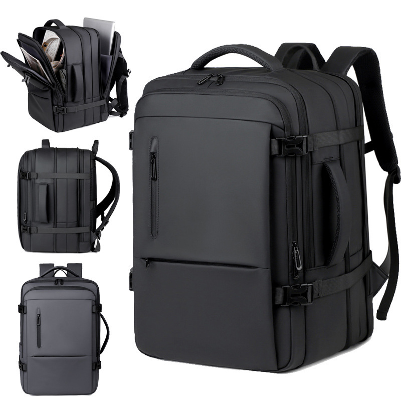 Business Expansion Large-Capacity Backpack for Travel, Multi-Compartment Laptop Bag, School Bag, Handbag for Men