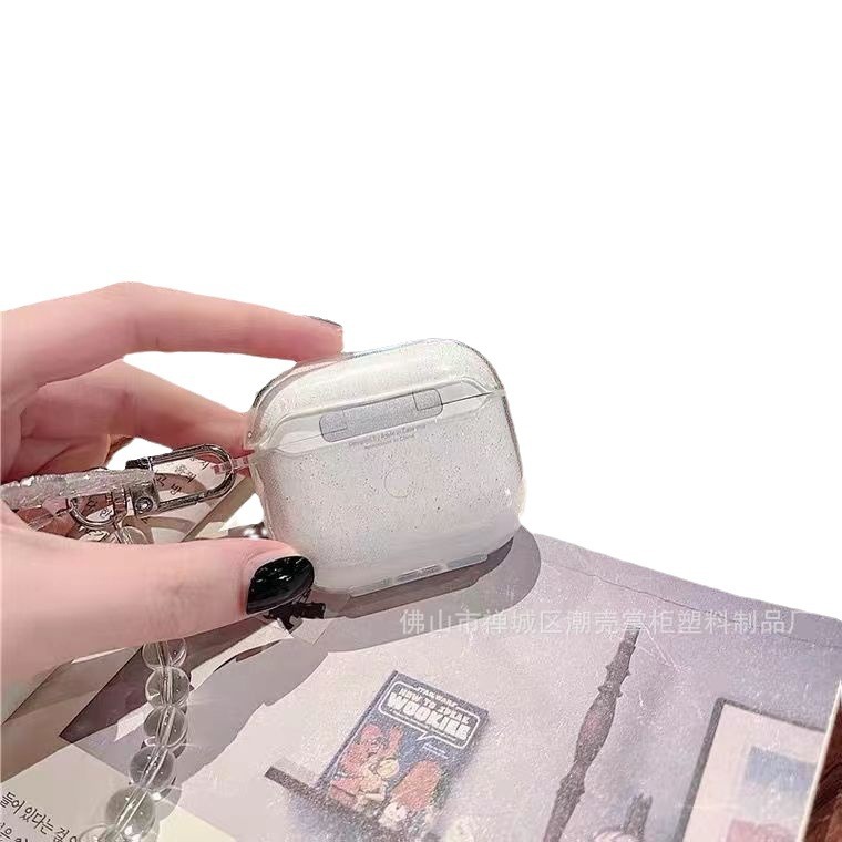 Ins Art White Butterfly Apple AiepodsPro Bluetooth auriculares cubierta 1 / 2 / 3 generación caja blanda