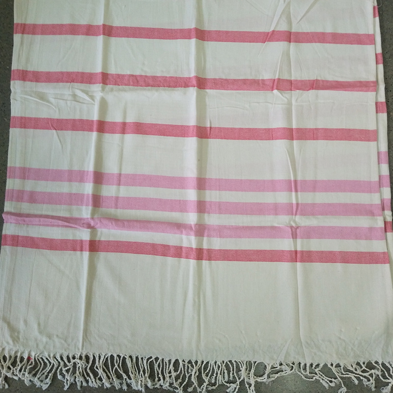 Toallas transfronterizas absorbentes gran tamaño toallas de baño de punto rayas bordadas toallas de playa turcas algodón al por mayor