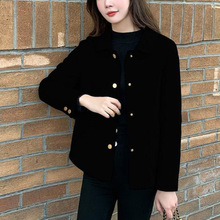 毛呢外套女2025秋冬新款韩系气质高级感时尚百搭短款上衣呢子大衣