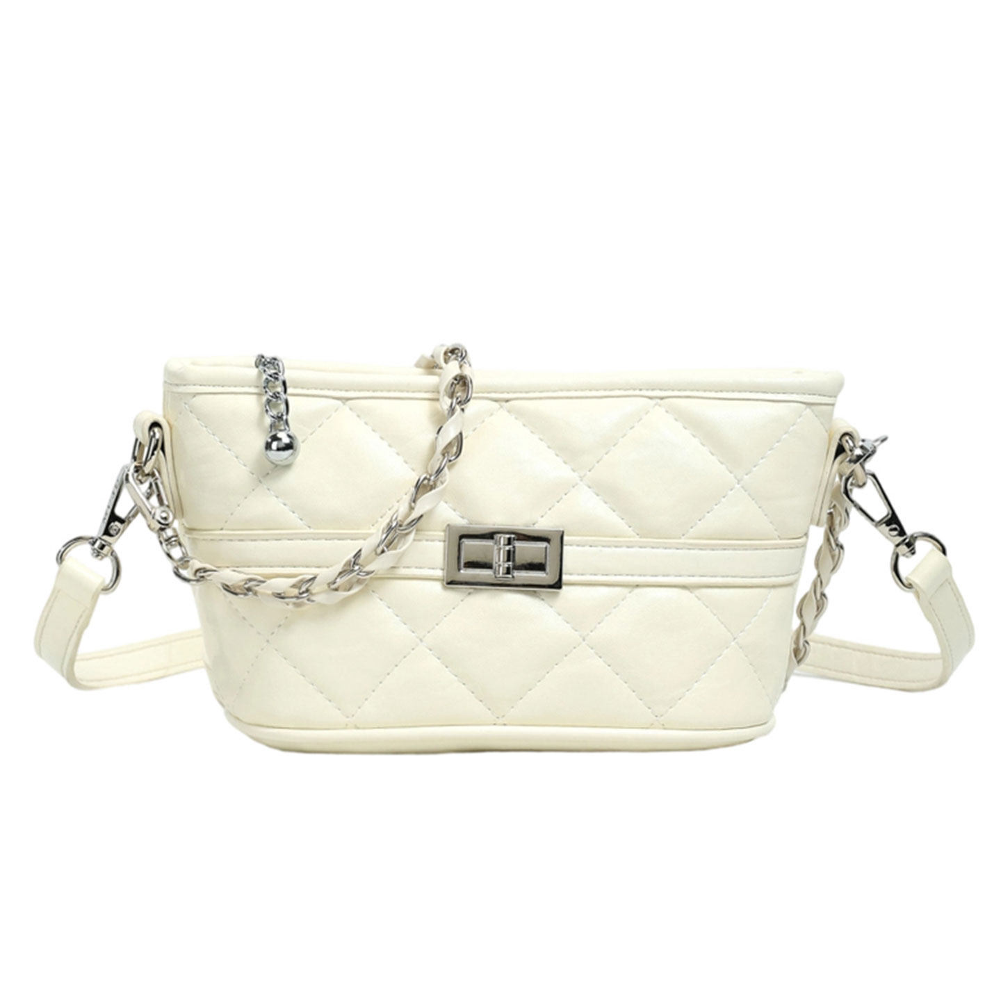 Nichezhong bolso de cinturón Lange nuevo bajo las axilas 2026 bolso de cubo de verano bolso de cadena de lujo ligero bolso de hombro pequeño viento fragante