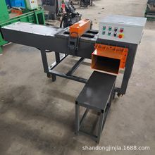 刨花碎纸棉压缩套袋液压打包机 布料压块机二手服装压缩打包机