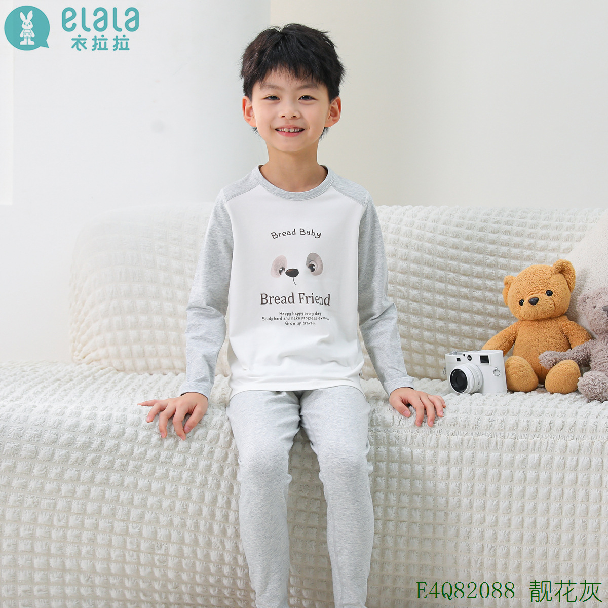 E4Q82088 아름다운 꽃 그레이