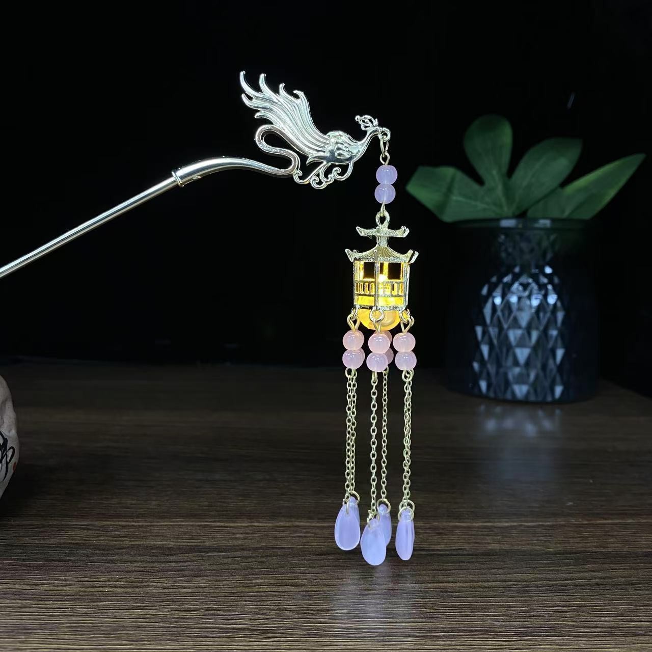 머리핀 0039 핑크