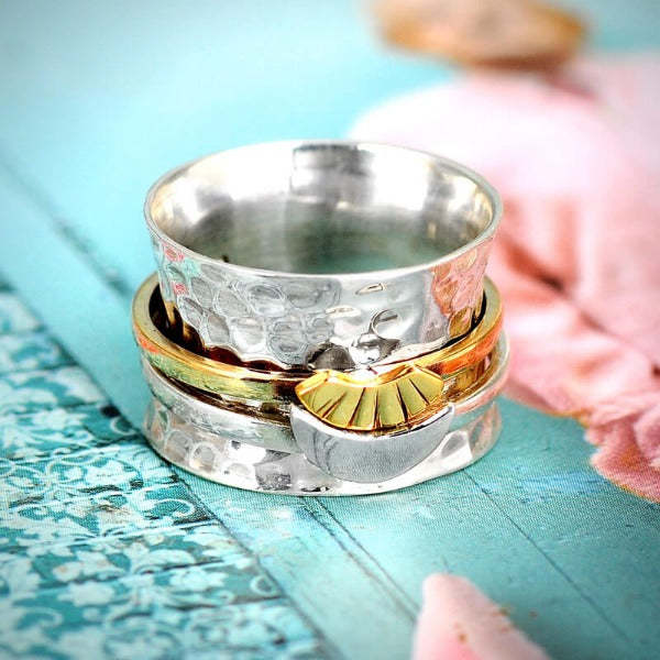 Alloy Material Geometric Pattern Women's Gender Plating Design Casual Simple Style Streetwear Geometric Alloy Plating Women's Rings