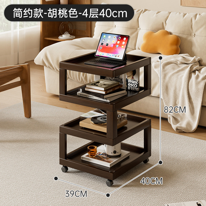 심플한 스타일 - 월넛색상 - 4겹 40cm [굵게, 두꺼워짐, 안정적인 업그레이드]