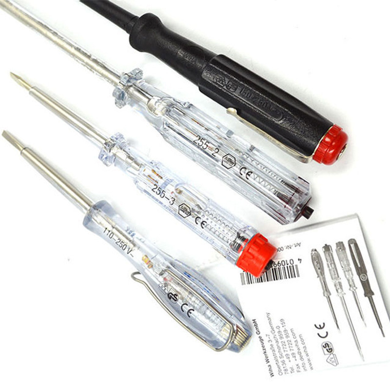 Electrician household line detection electroprobe non-contact screwdriver voltage indicator 1000V insulated screwdriver