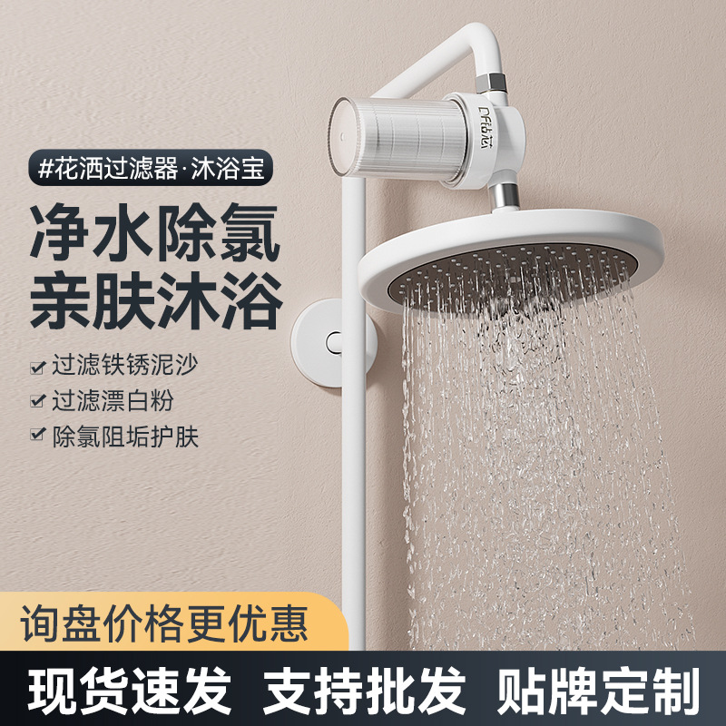 电热水器前置过滤器家用花洒洗衣机马桶自来水进水口自动清洗除氯