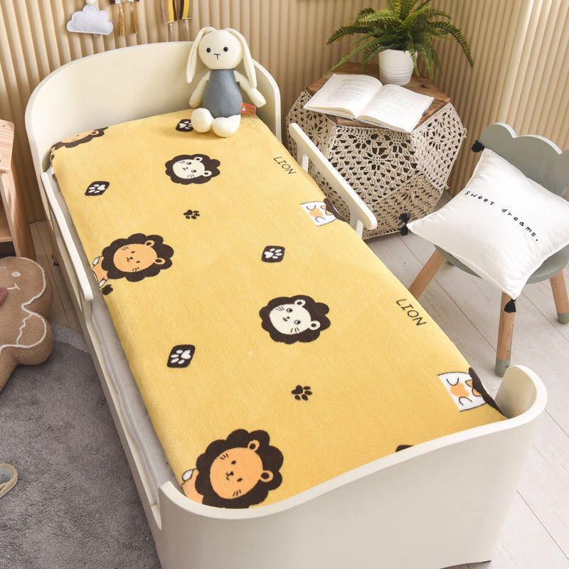 Detachable and Washable Winter Kindergarten Folding Mattress Lined Velvet Thickened Nap Dual-use Children's Mattress Baby Bed Cushion Detachable and Washable Winter Kindergarten Folding Mattress Lined Velvet Thickened Nap Dual-use Children's Mattress Baby Bed Cushion