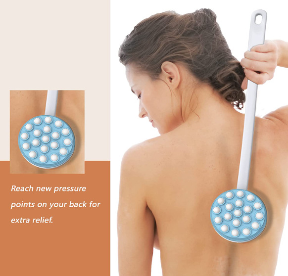 Long Handle Bath Brush Image 2