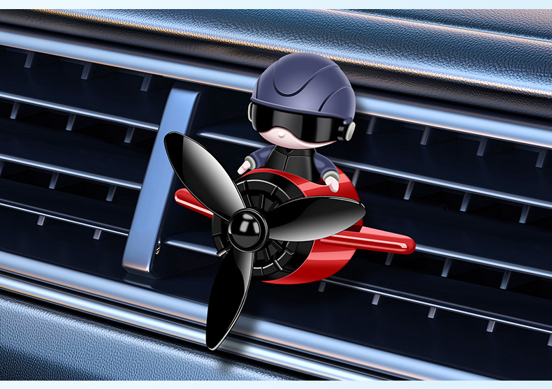 Car accessories car accessories air fresh propeller aircraft air conditioning outlet astronaut aromatherapy
