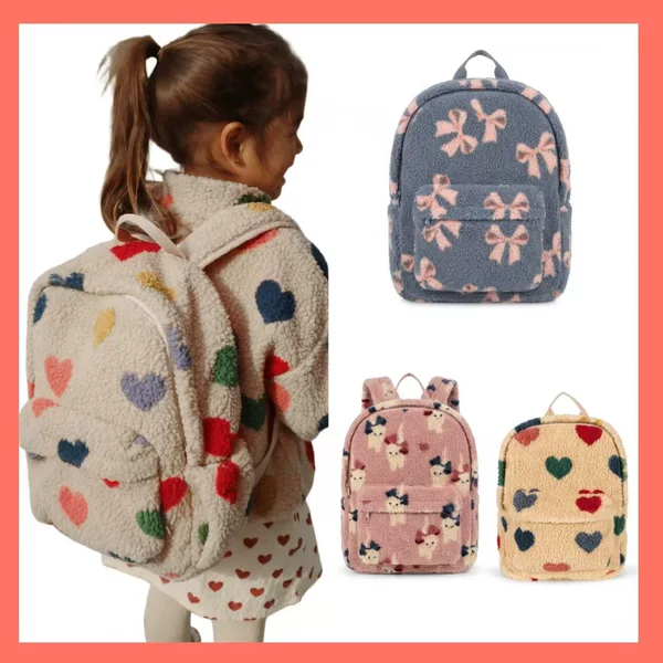 Ks26 Spring Limited Edition New Lamb Wool Backpack for Outdoor Activities [in Stock]