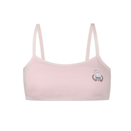 Developmental girls' non-wired underwear sports vests for teenagers, junior high school students and high school thin bras