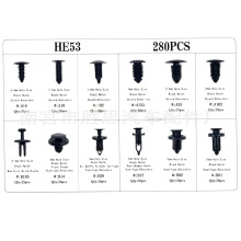 280pcs混装卡扣丰田本田宝马汽车饰板适用配件装饰安装固定卡扣