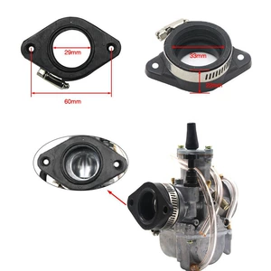 Motosiklet hissələri PWK28 34mm karbürator interfeys yapışqanı PE28 CVK PZ OKO manifold borusu JOG