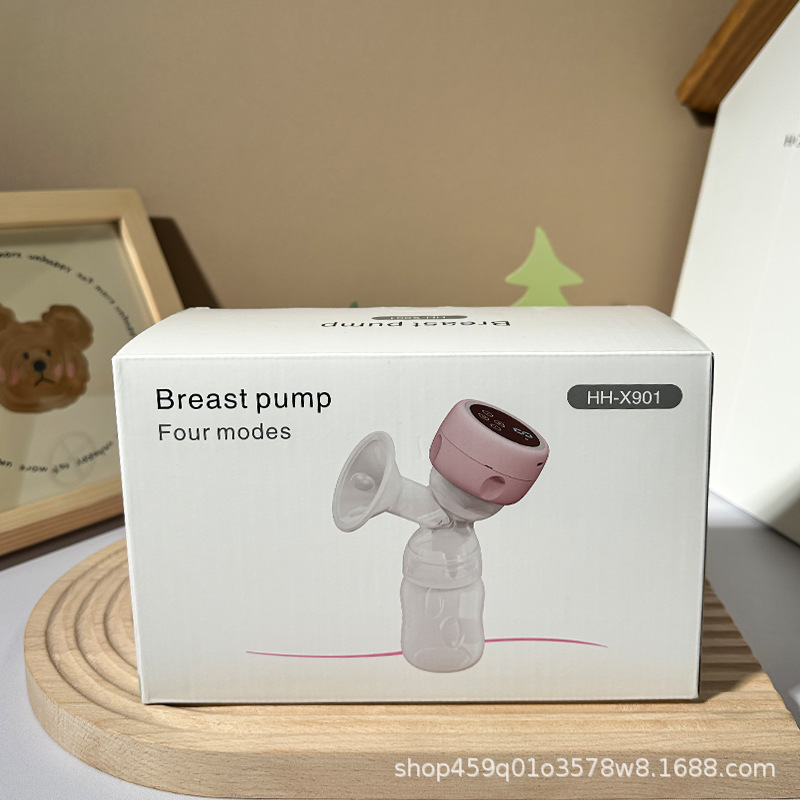 人鱼公主吸乳器电动单边吸奶器便携式母乳收集器静音一体式全自动|undefined