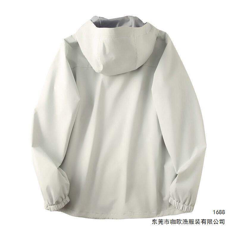 Men's and women's spring and autumn windproof and waterproof outdoor jacket, suitable for hiking, available in plus sizes, loose fit, trendy style Men's and women's spring and autumn windproof and waterproof outdoor jacket, suitable for hiking, available in plus sizes, loose fit, trendy style
