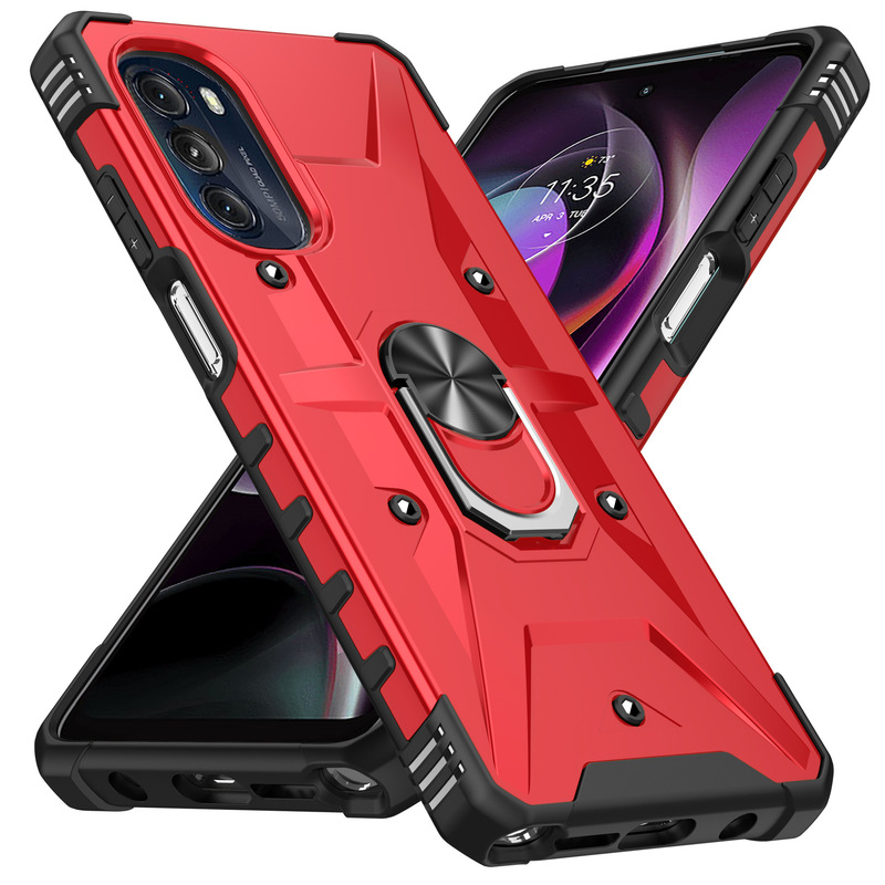 クロスボーダー問界適用MOTO-G-5Gアマゾン保護携帯ケース車載スタンド二合一四角転倒防止|undefined