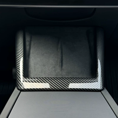 Charging Decorative Frame Interior Protection – Other Automotive Interior Supplies - renewed-version-of-y-3-universal-wireless-charging-decorative-frame-glossy-carbon-fiber-pattern