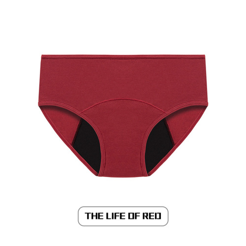 Cross-border menstrual pants low-waist large size menstrual underwear for women leak-proof aunt ladies menstrual underwear cotton wholesale
