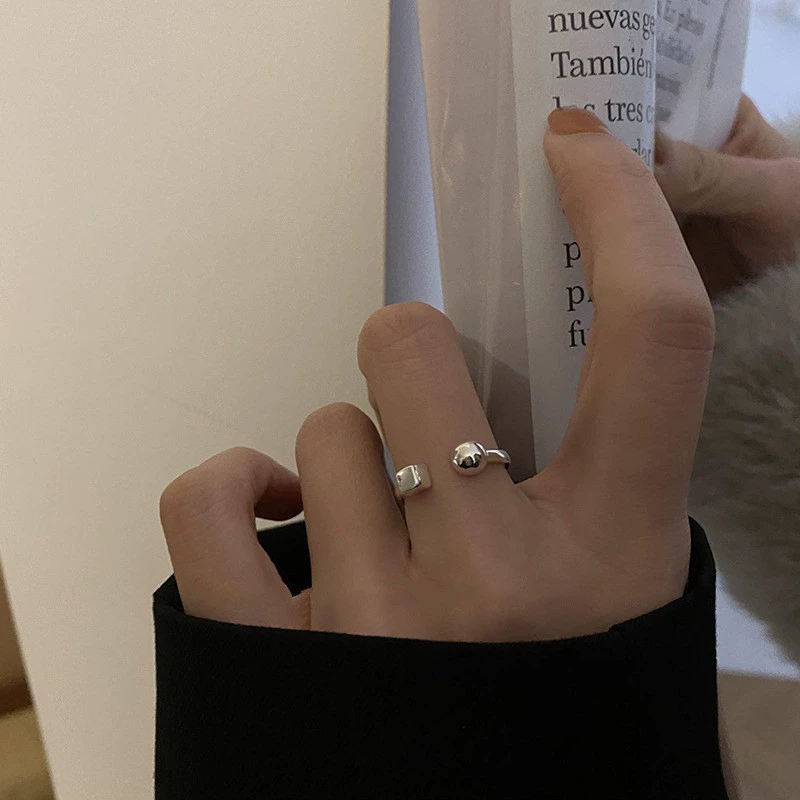 Accessory, nail decoration, small design ring, elastic strap, high-quality style, simple and elegant design