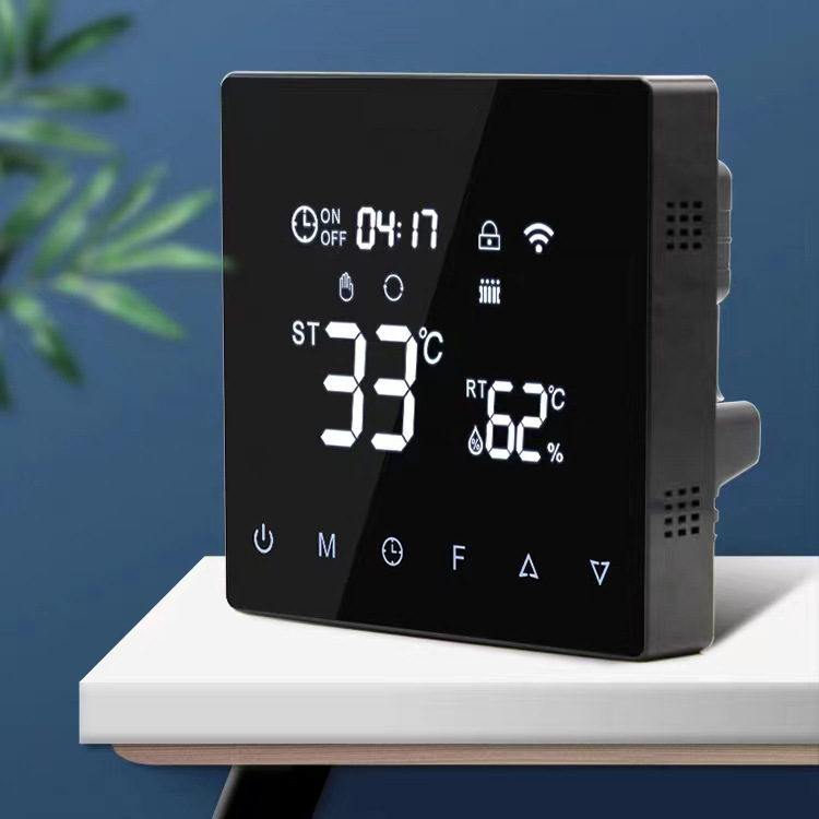 Shanghai Mijia Wifi Wireless Floor Heating Thermostat Mobile Phone Remote Control Floor Heating Smart Home Lcd Thermostat