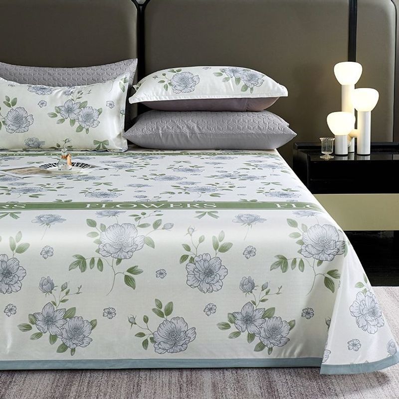 Estera de hielo estera de tres piezas set de estera de verano sábanas caseras dobles una sola pieza lavadora plegable estera de aire acondicionado suave