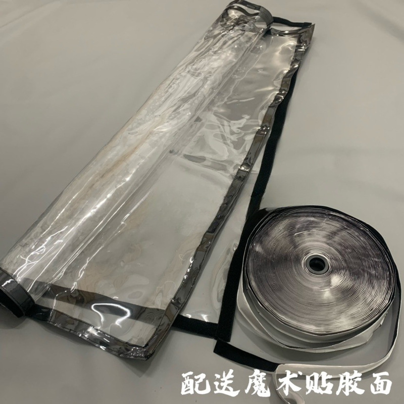 ♡ Ll Outdoor Waterproof Cloth Transparent Curtain Thickeneded Pvc Partition Curtain Balcony Windproof Dustproof Rainproof Curtain Rainproof Surround