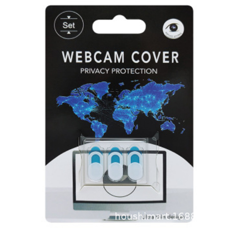 Cubrewebcam metálico para protección de privacidad en laptops