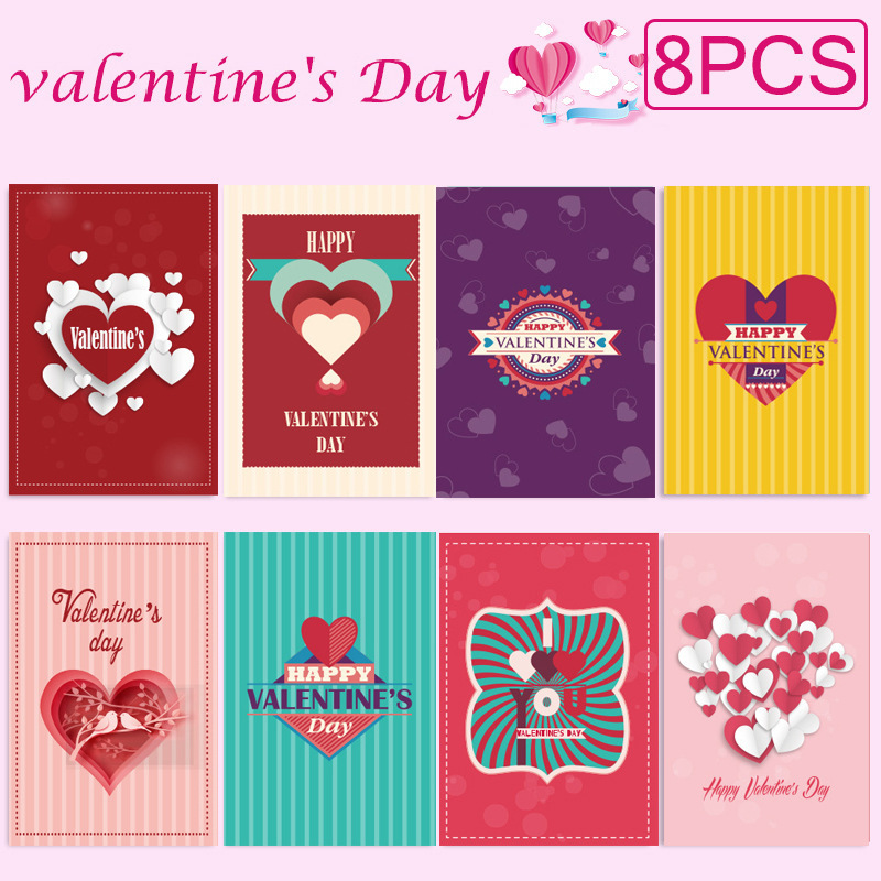 Valentine's Day Fashion Heart Shape Paper Daily Gift Stickers display picture 1