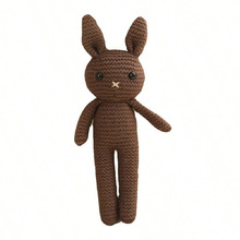 H 37786 Knit wool rabbit plush doll ��֯ë������ë�޹���