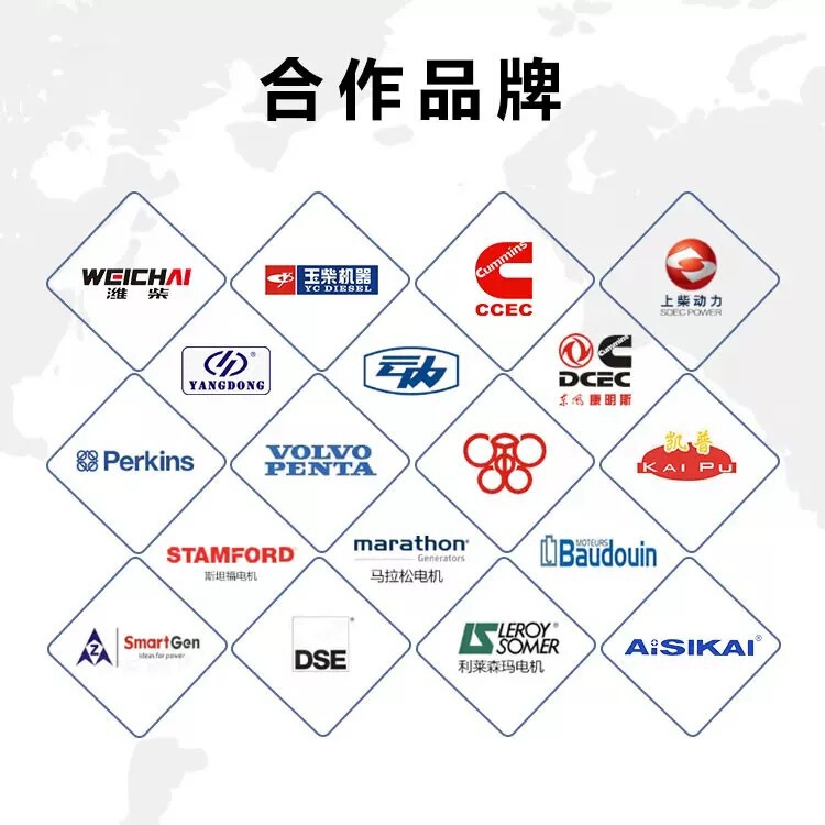 全自動ディーゼル発電ユニット维柴200/300/400キロワット発電機養殖静音380v三相|undefined