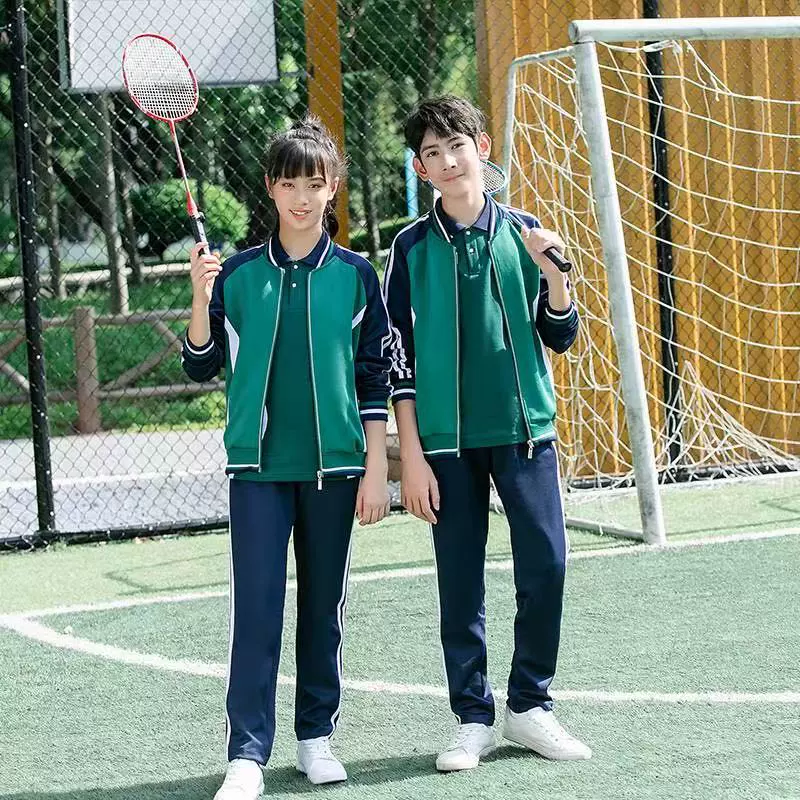 Весенне-осенний спортивный костюм, мужские брюки с длинными рукавами, спортивная одежда, женский топ, брюки, одежда для бега из двух частей