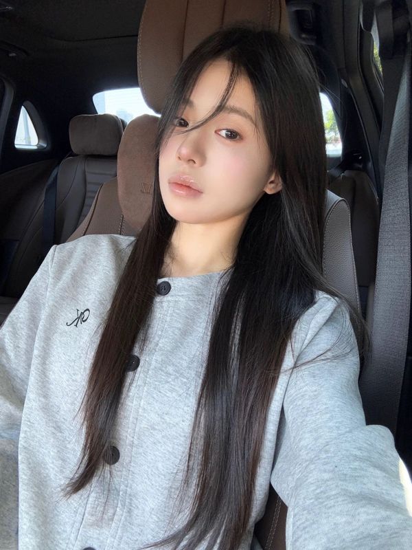 韩系假两件格子拼接开衫卫衣女2025新款春秋休闲百搭长袖上衣外套|undefined