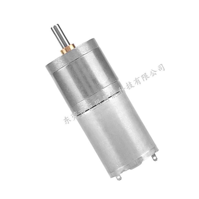 25GA370永磁直流齿轮减速电机12V24V 3W微型慢速调速正反转马达
