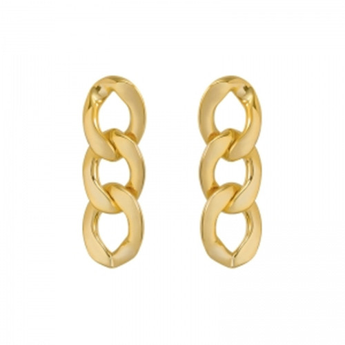 S925 silver needle European and American style chain metal ins cold style new temperament female Internet celebrity earrings B375