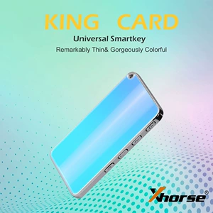 Xhorse Xskc05En 4 düyməli avtomobil pultu açarı, xarici versiya.